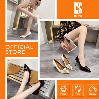 Giày Cao Gót Mũi Nhọn Đế Nhọn 8 Phân Phối Khóa Thời Trang DS DESI  23318