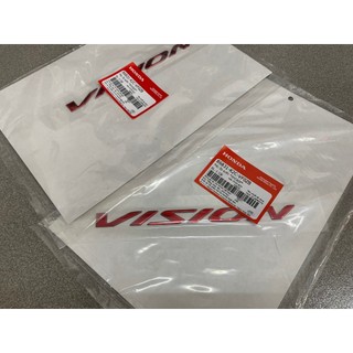 Tem chử Vision Xi Đỏ xe bản Thể Thao