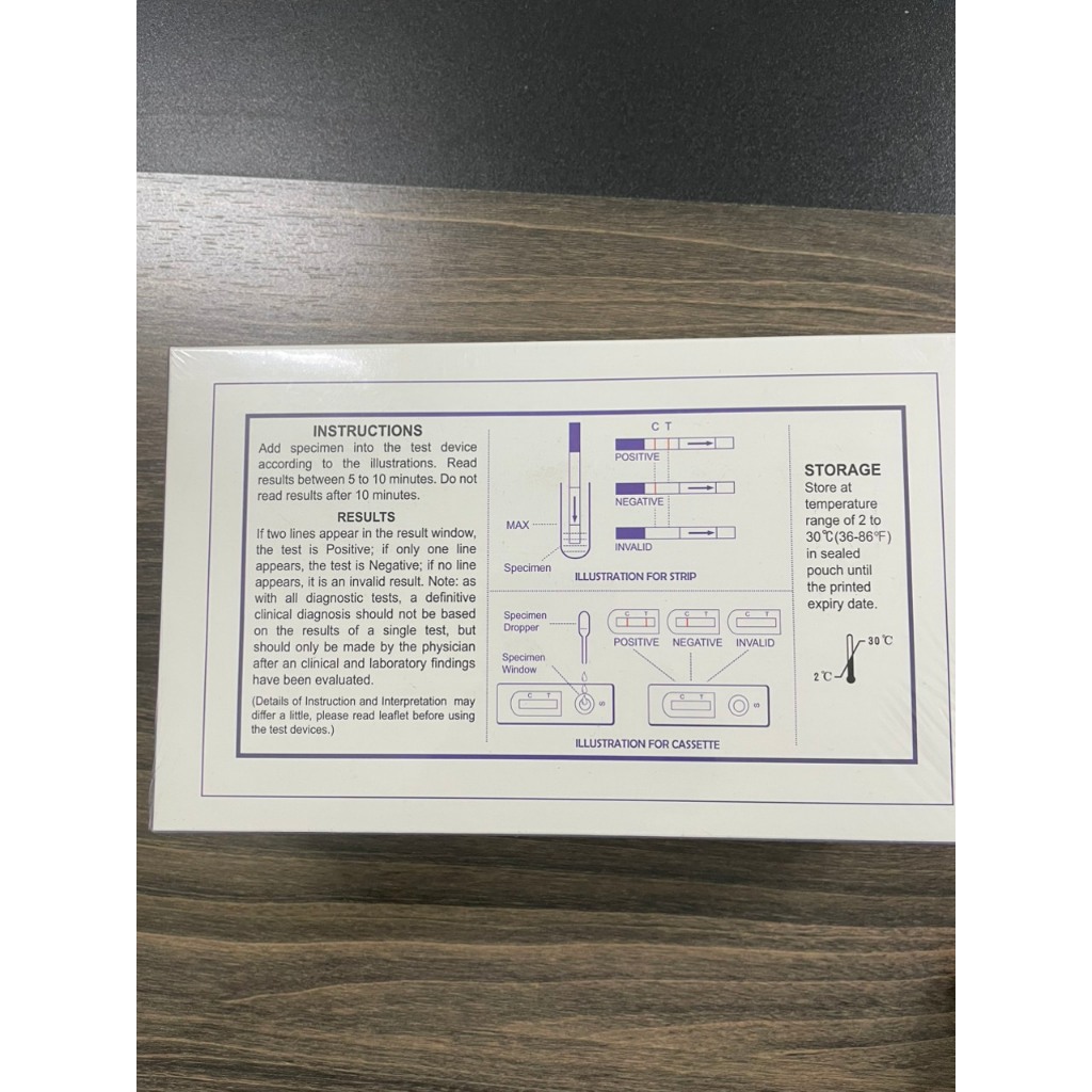 HỘP TEST THỬ HIV  SERO-CHECK CỦA MỸ 25 que