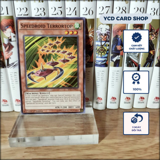 Thẻ bài yugioh chính hãng  Speedroid Terrortop - Common