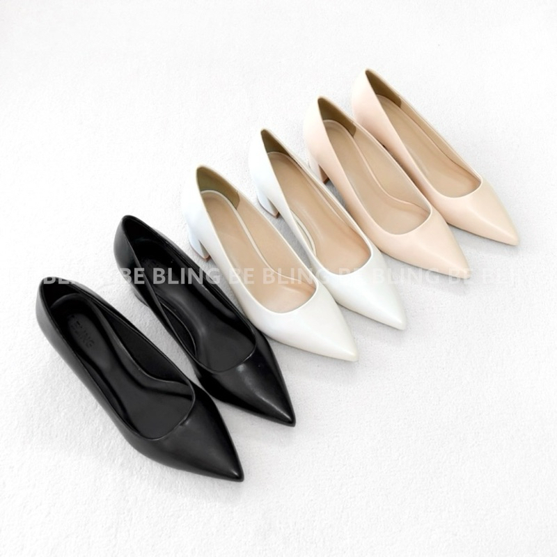 Giày cao gót 5cm mũi nhọn - Be Bling