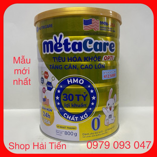 Sữa  Metacare Opti ( mẫu mới số 0+ ) lon 800g date: 01/2026