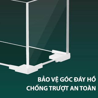 5 miếng dán đáy hồ chống trượt, bảo vệ góc đáy hồ cá, bể cá thuỷ sinh