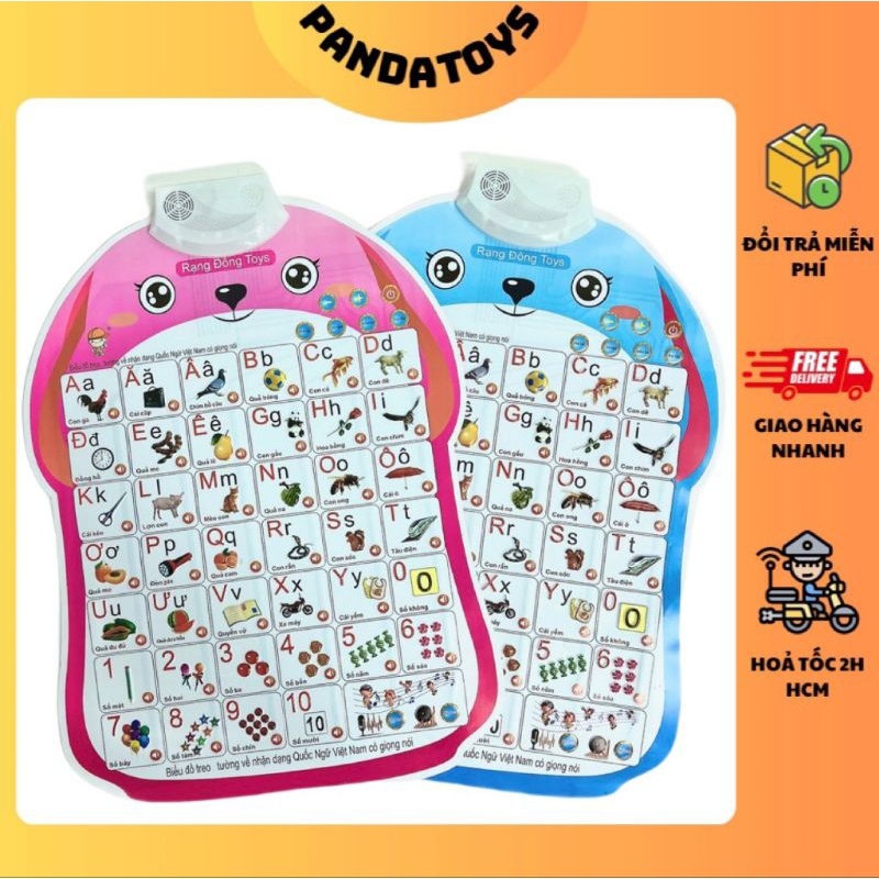 BẢNG CHỮ CÁI TIẾNG VIỆT VÀ CHỮ SỐ HÌNH CÚN ĐÁNG YÊU THÔNG MINH,đồ chơi giáo dục,đồ chơi thông minh,đồ chơi tư duy
