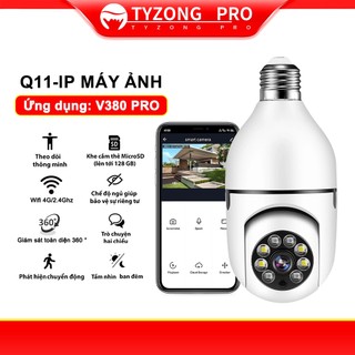 CCTV Kết nối WiFi Camera TYZONG PRO Q11 an ninh nhà thông minh IP Camera Baby/Pet/Nanny HD 1080P Ứng dụng V380 Pro