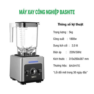 Máy xay sinh tố công nghiệp 1800W