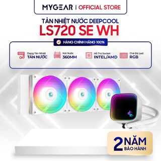 Bộ tản nhiệt nước cpu deepcool ls720 se wh rgb white - bảo hành chính hãng 36 tháng