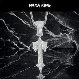 [TĂNG DÂY ĐEO] MẶT DÂY CHUYỀN TRAPSTAR THÁNH GIÁ đính đá nhân tạo MAMA KING