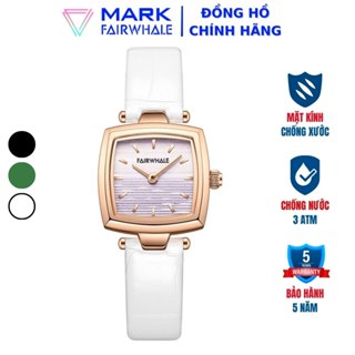 Đồng hồ thạch anh nữ thời trang chống nước chính hãng Markfair Whale FW034 phong cách retro sang trọng quyến rũ