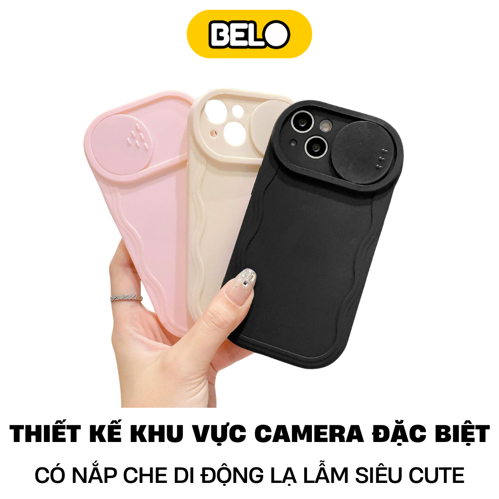 Ốp lưng iphone nắp che Camera di động dễ thương cho iphone 7 8 plus x xs