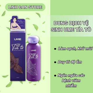 Ume tía tô - dung dịch vệ sinh tía tô ume
