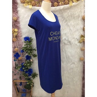 Đầm Thun Lụa Phom Suông 2 hand- Size S M