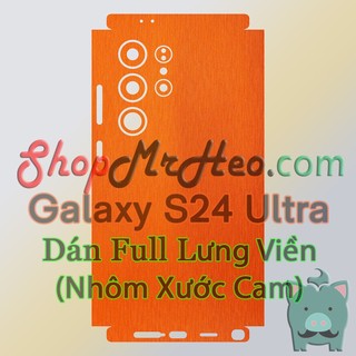 Dán skin mặt sau lưng full viền samsung galaxy s24 ultra