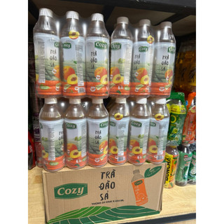 Combo 6chai trà đào 🍑 sả chai 455ml