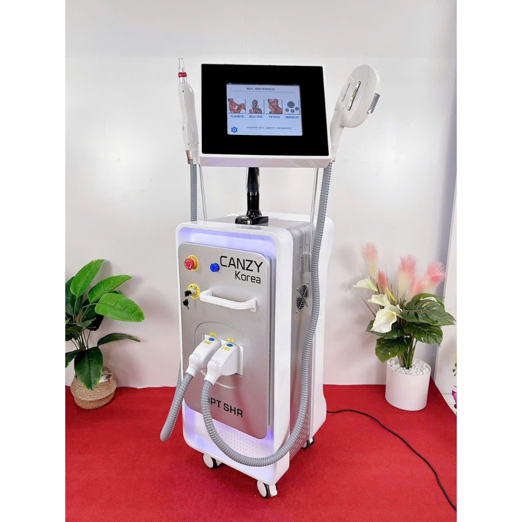 [CANZY KOREA LASER 2IN1] TRIỆT LÔNG XÓA XĂM CANZY KOREA LASER 2IN1 DÙNG TRONG SPA TMV