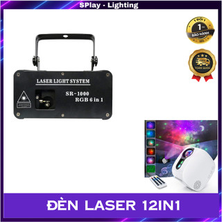 Đèn Bay Phòng 12in1 Laser Hình Vịt