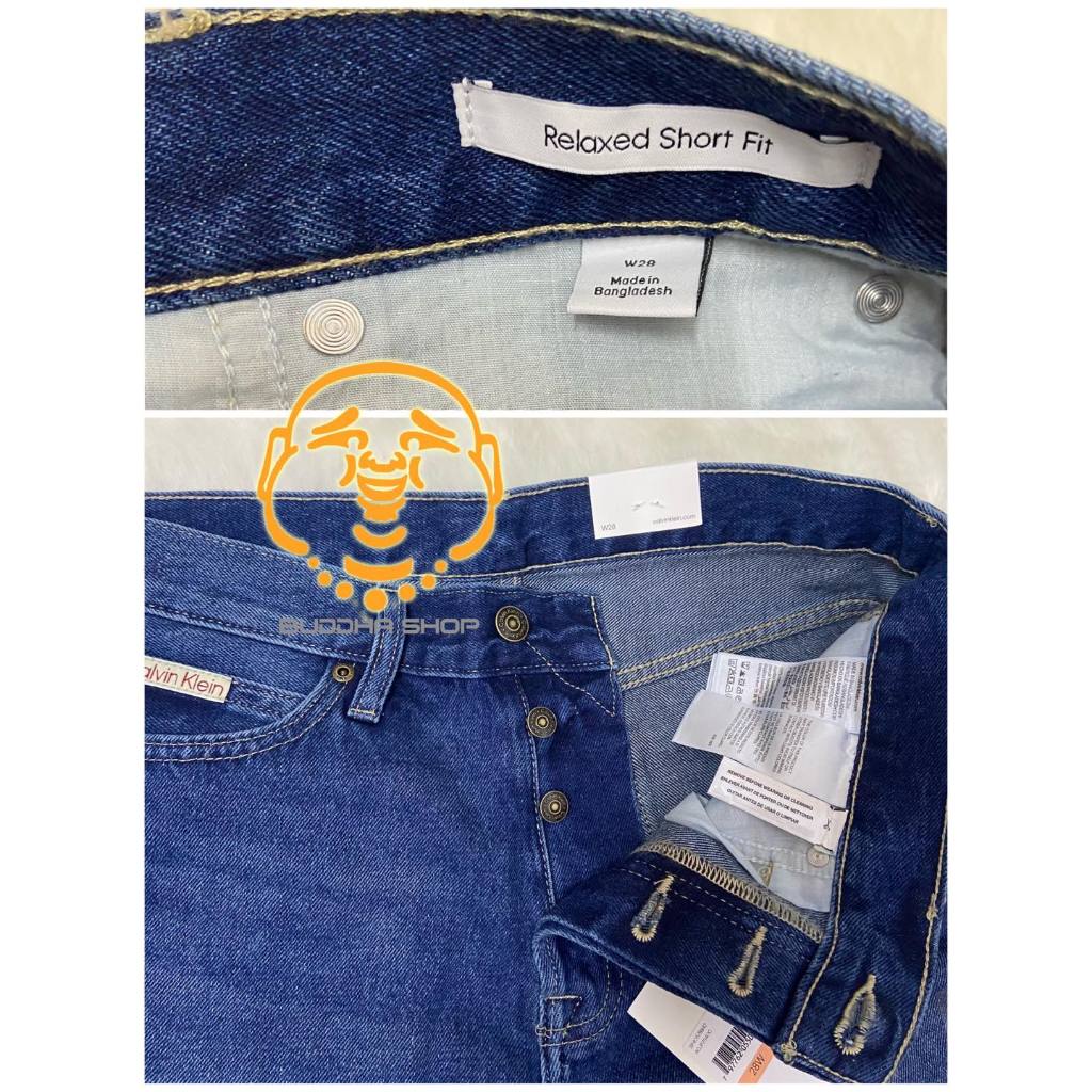 Quần sọt jeans nam CK