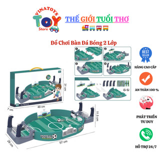 Đồ Chơi Bàn Đá Bóng 2 Lớp Cho Bé VINATOYS, Dành Cho Các Con Vui Chơi Tại Nhà, Giải Trí Năng Động Tư Duy Phát Triển