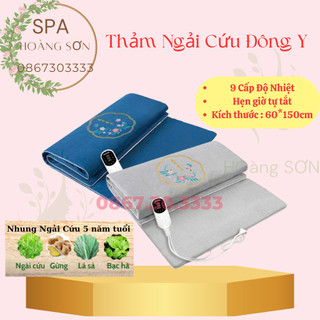 Thảm Ngải Cứu, Đệm sưởi ngải cứu đông y Trung Quốc, Dùng đau vai gáy, nhức mỏi xương khớp, chính hãng