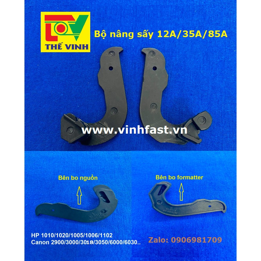 Nâng sấy 12A/35A/85A, HP 1020/1010/1005/1006/1102/ Canon 2900/3000/3018/3050/6000/6030