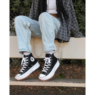 Giày Sneaker converse run star hike black ( full box)