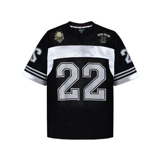 Áo jersey gouni limited unisex, áo thun nam nữ tay lửng mầu đen