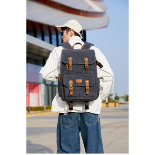 Balo máy ảnh cao cấp vải canvas.BK_3080.