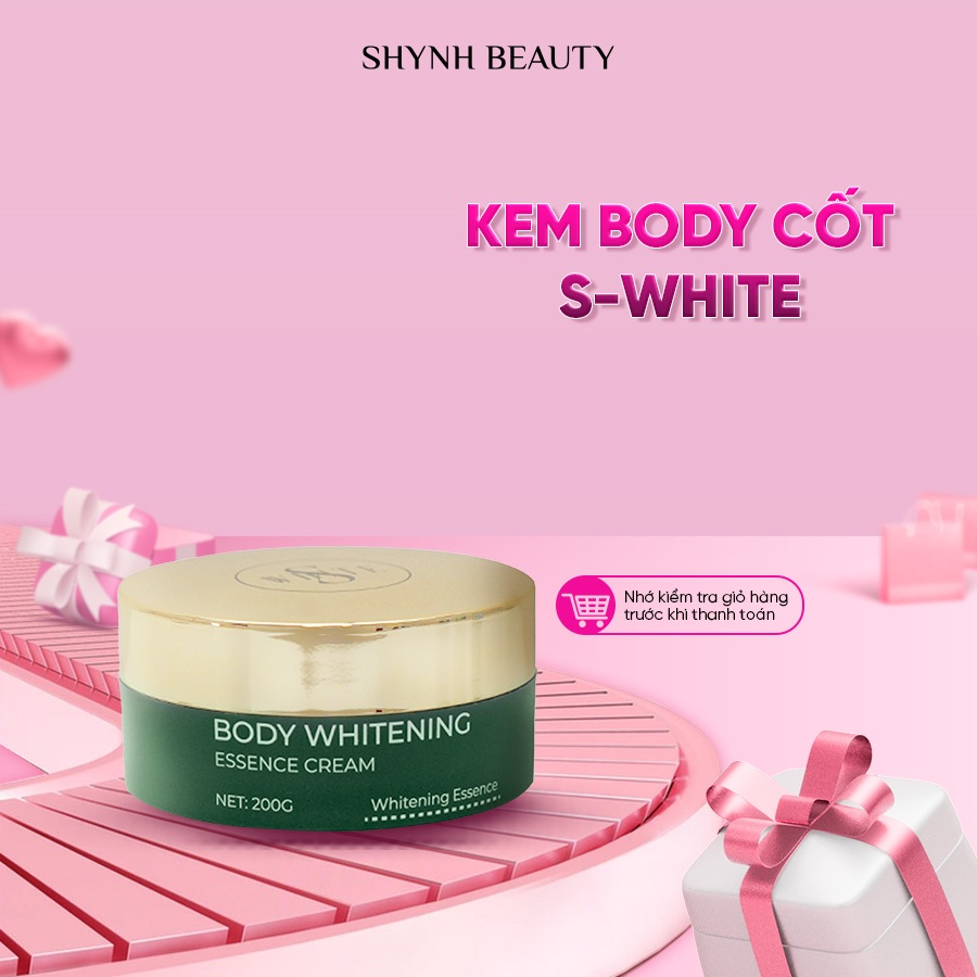 Kem Body Cốt S-White Da Trắng 200g