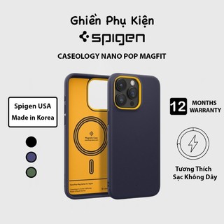Ốp Lưng Spigen Caseology Nano Pop Magfit For iPhone 15 Pro Max