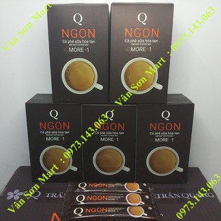 05 hộp giấy cà phê sữa Ngon Trần Quang 400g
