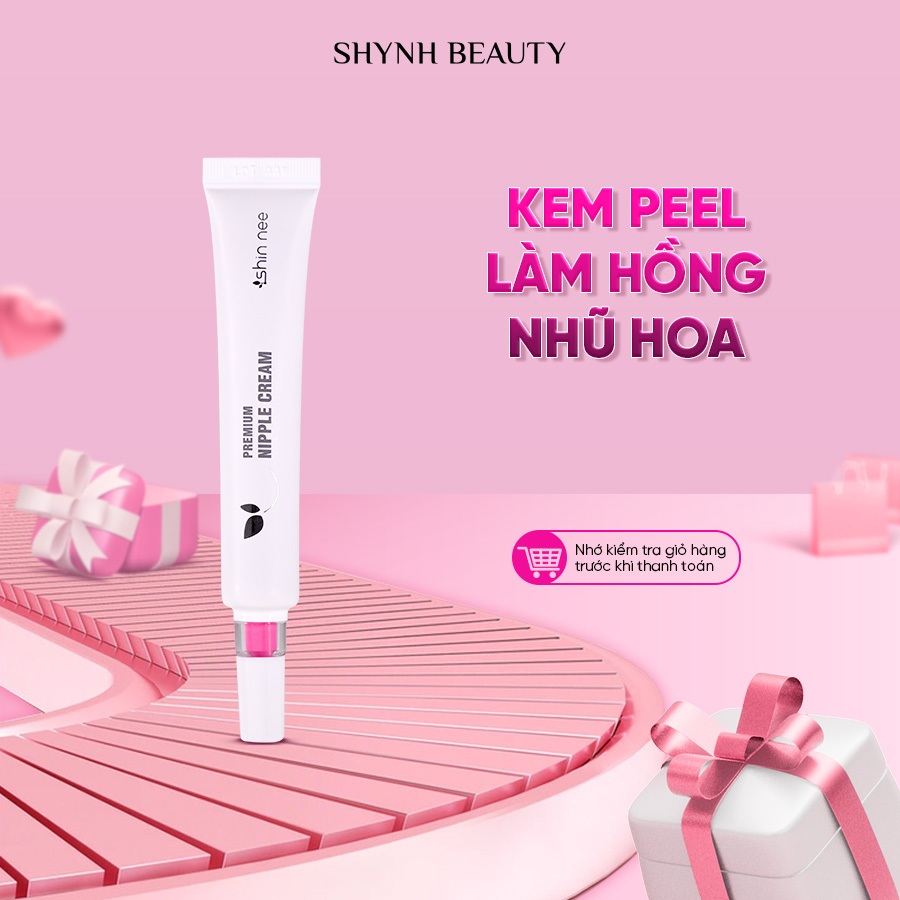 Kem Peel Làm Hồng Nhũ Hoa Cấp Kỳ Shin Nee Premium Nipple Cream 15ml