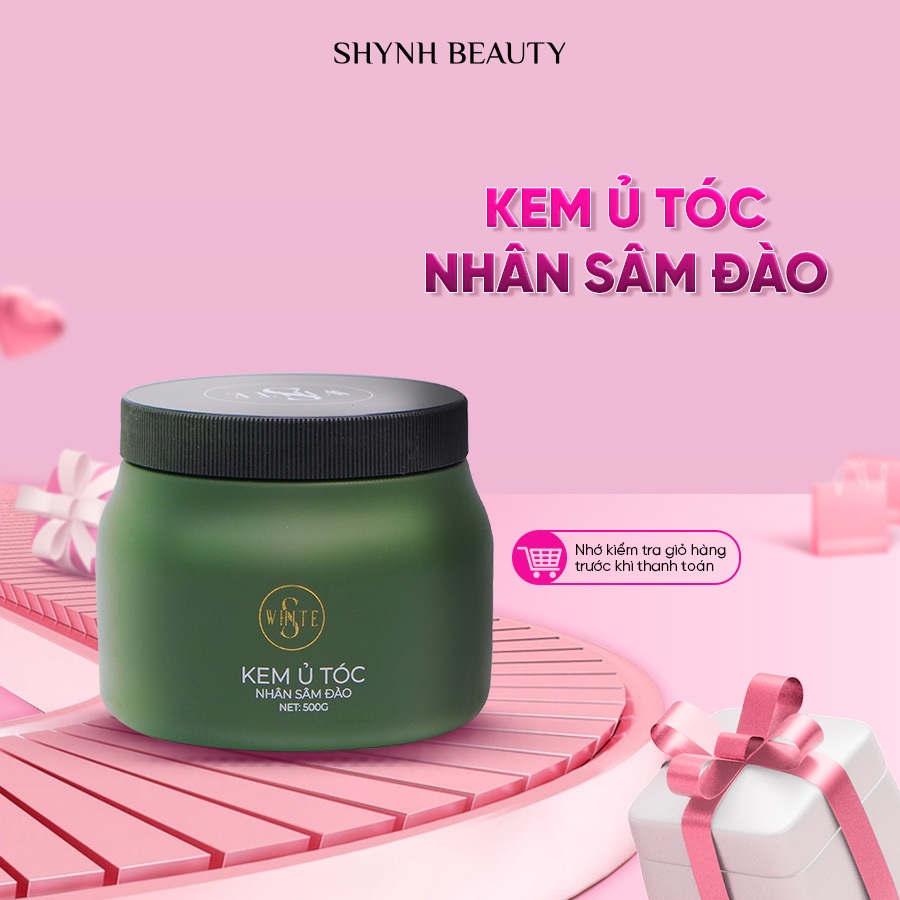 Kem Ủ Tóc Nhân Sâm Đào SWhite làm tóc chắc khỏe 500g [MẪU MỚI]