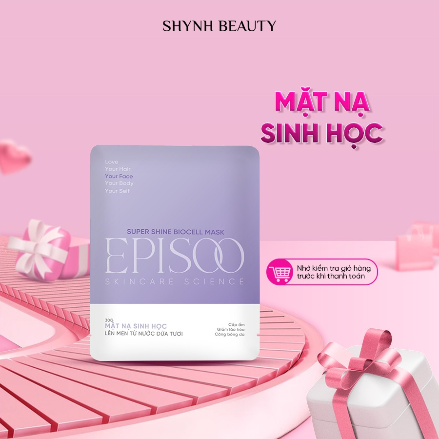 Mặt nạ sinh học Super Shine Biocell Episoo 30g