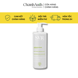 Nước tẩy trang SVR SEBIACLEAR Eau Micellaire 400ml làm sạch da hiệu quả