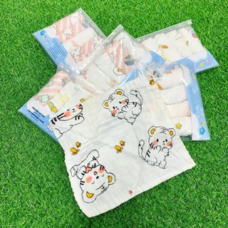 Set 5 khăn mặt sợi tre cho bé Oganic