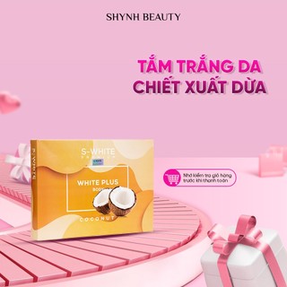 Tắm trắng da chiết xuất Dừa giúp bật tone da, mịn màng đầy sức sống S-White 125g