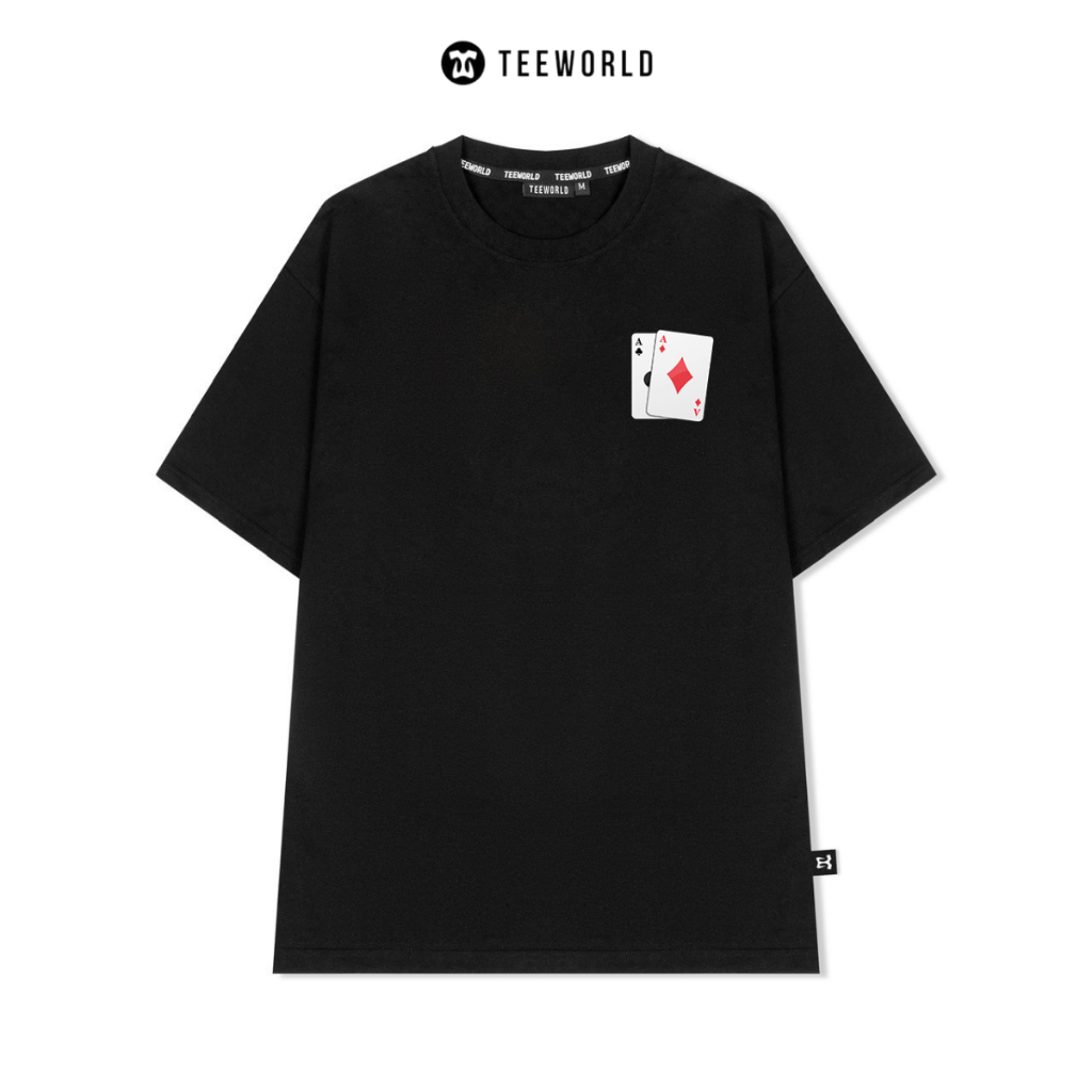 Áo Thun Local Brand Teeworld Xì Bàn Nam Nữ Form Rộng Unisex
