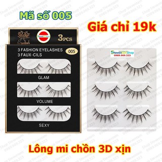 Lông mi chồn 3d xịn mã số 005