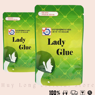 keo nối mi lady glue (xanh)