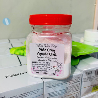 100gr bột phèn chua chưng cất nguyên chất