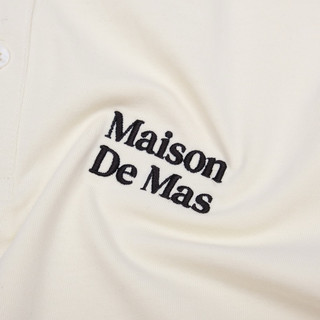Áo STRIPES COLLAR POLO / Cream
