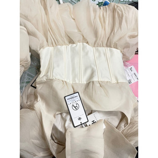 Váy cột nơ cổ 𝐀𝐒𝐇𝐘𝐋𝐄𝐘 tùng xoè