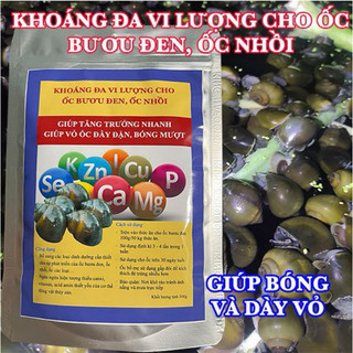 Khoáng Đa Vi Lượng cho Ốc bươu, ốc nhồi, tôm, cua