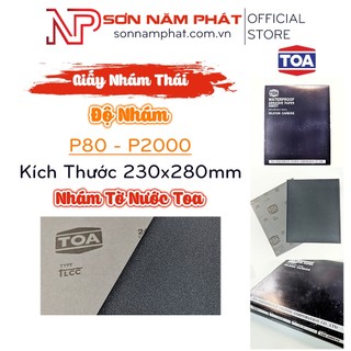 Giấy nhám thái - giấy nhám nước toa hàng thái lan