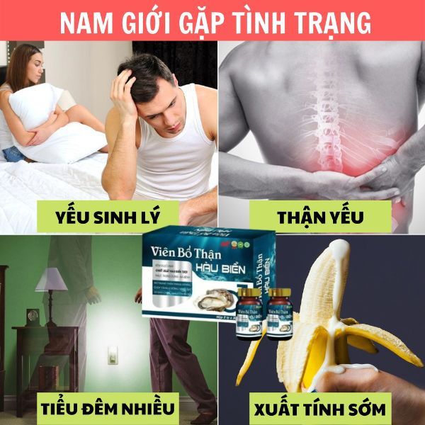 Viên Bổ Thận Hàu Biển [ BỔ THẬN , TRÁNG DƯƠNG ] tăng cường sinh lý nam. Mỗi lọ 30 viên- ba kích, sâm cau,nấm ngọc cẩu..