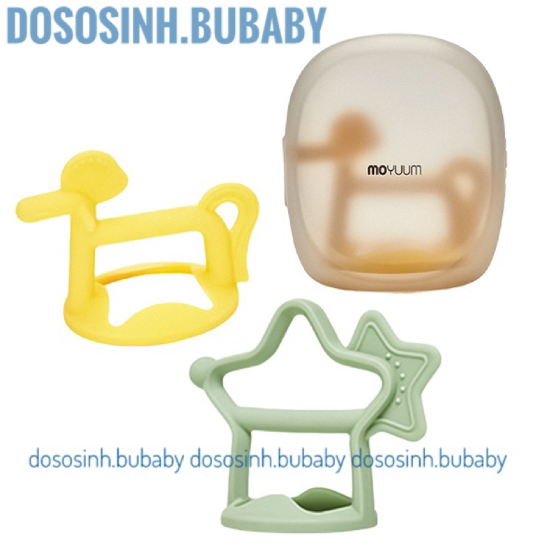 Gặm nướu silicon cao cấp Moyuum an toàn cho bé- CÓ TEM CHỐNG HÀNG GIẢ