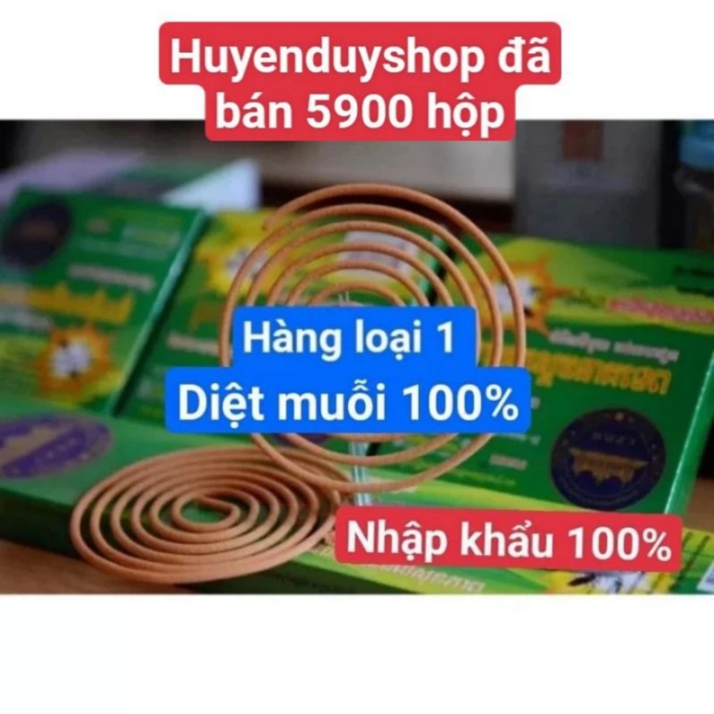 Combo 20 Hộp Nhang muỗi thái lan (Hộp 10 khoanh) hàng loại 1