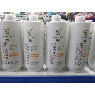 Oxi trợ nhuộm colagen lên tông nhanh chuẩn màu không rát da đầu