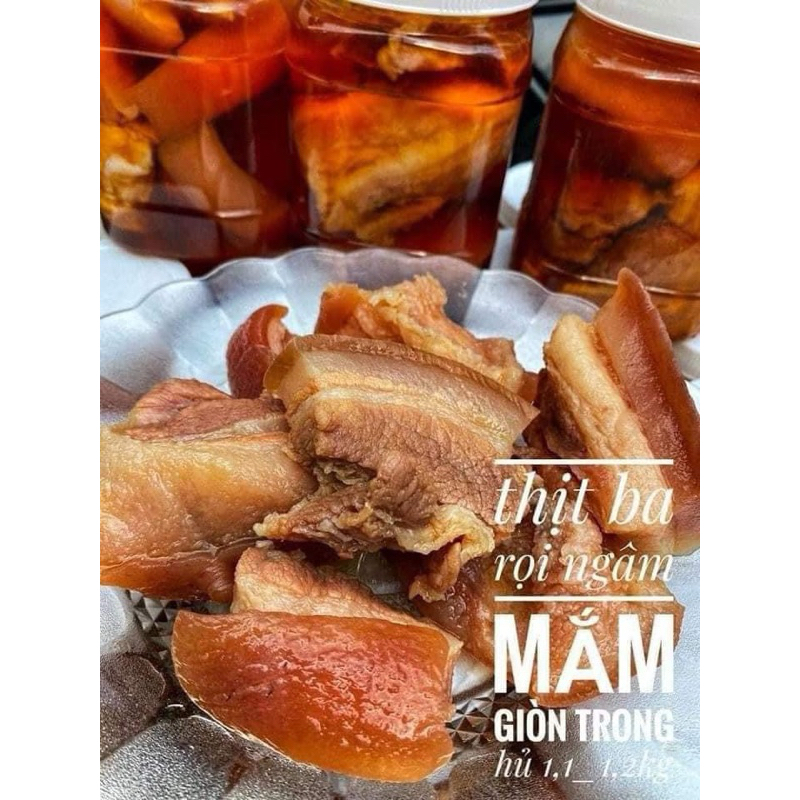 BA RỌI  NGÂM MẮM(hũ 1kg)