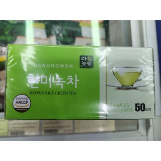 Trà xanh gạo lứt hàn quốc (50 gói) - 현미녹차